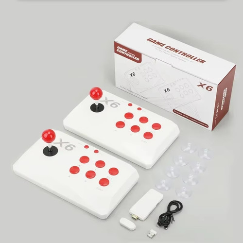 Retro console videogioco - x6,