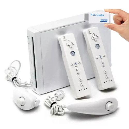 Nintendo wii hdmi console 2 - nintendo, +