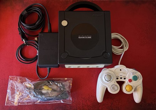 Console nintendo gamecube nero - console,